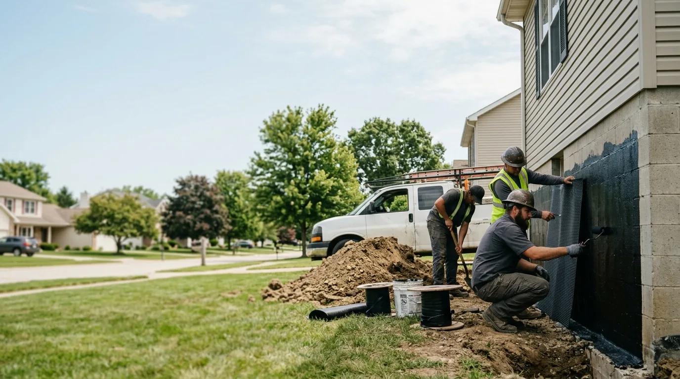 Basement Waterproofing in North Liberty, IN near me